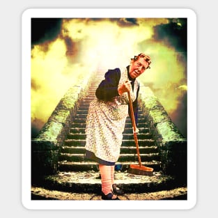 Nora Batty's Stairway To Heaven. Sticker